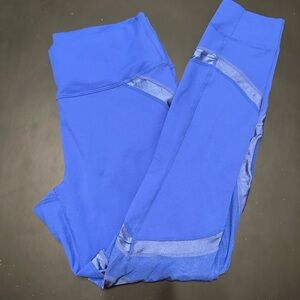 Fabletics Define PowerHold High-Waisted Legging Lapis/Haze Shine L